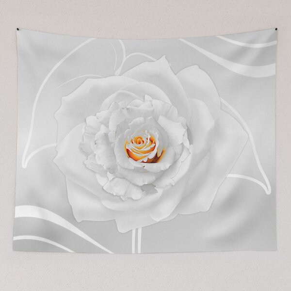 Item preview, Flash White Rose Flower designed and sold by Dahneray1.