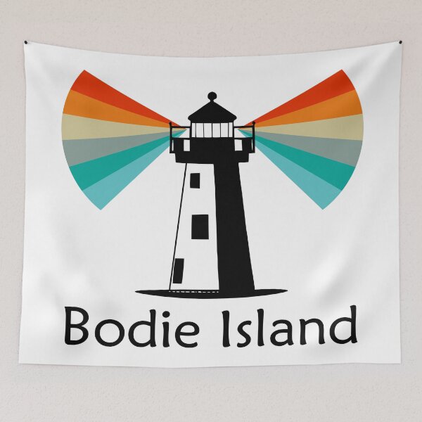 Item preview, Bodie Island Lighthouse North Carolina Rainbow designed and sold by Esskay Designs.