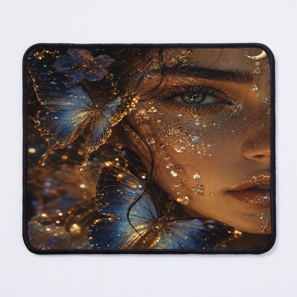 Item preview, Moonlit Butterfly Enchantress designed and sold by DaryaArtFrance.