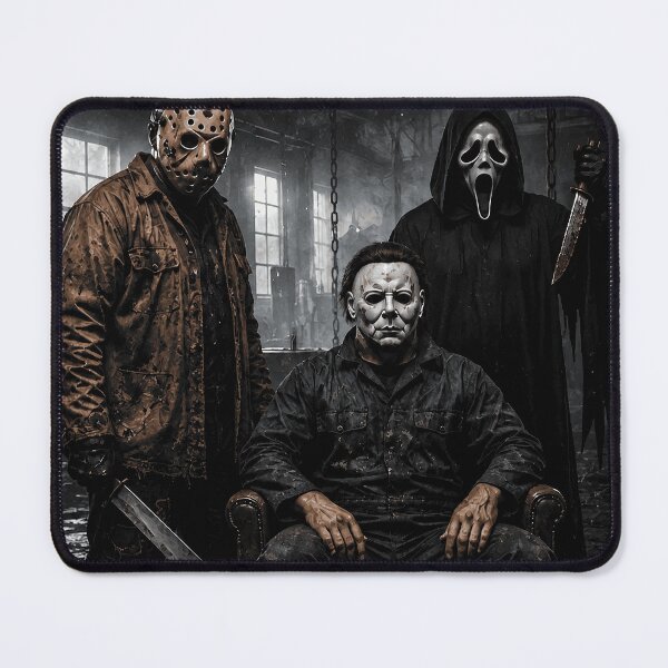 Item preview, Michael Myers Tshirts And Jason Voorhees With Ghost Face Halloween designed and sold by Hydlaaksmndriss.