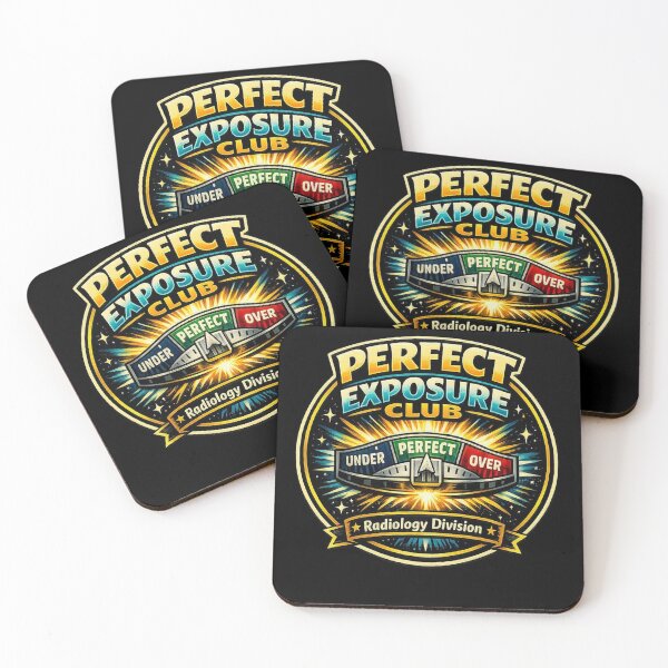 Item preview, Perfect Exposure Club – Radiology Badge Design designed and sold by Timeless Junction.