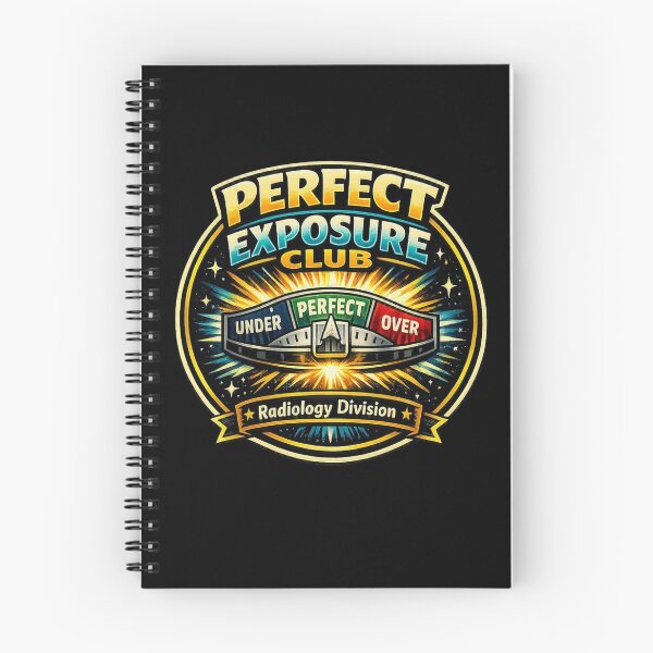 Item preview, Perfect Exposure Club – Radiology Badge Design designed and sold by Timeless Junction.