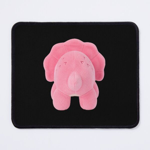 Item preview, Cute Pink Dinosaur Booty Plush | Kawaii Triceratops Stuffed Toy Artwork | Pastel Dino Design designed and sold by gothattic.
