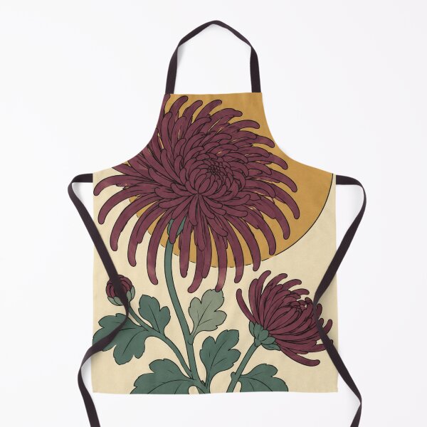 Item preview, November Birth Flower Chrysanthemum — Birth Flowers No. 11 | Ukiyo-e Woodblock designed and sold by Planthem.