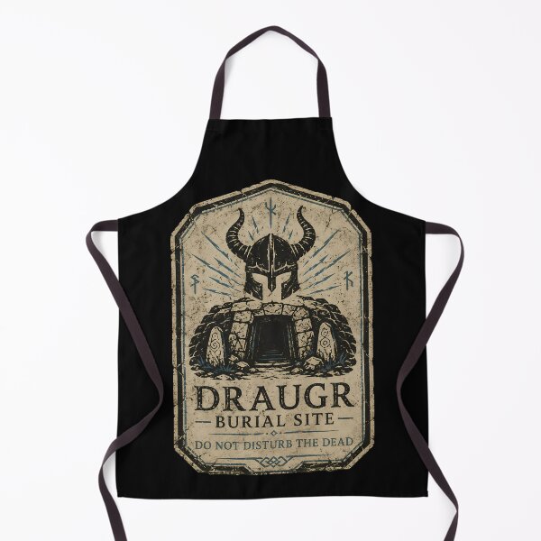 Item preview, Draugr Burial Site Hazard Notice designed and sold by agearb.