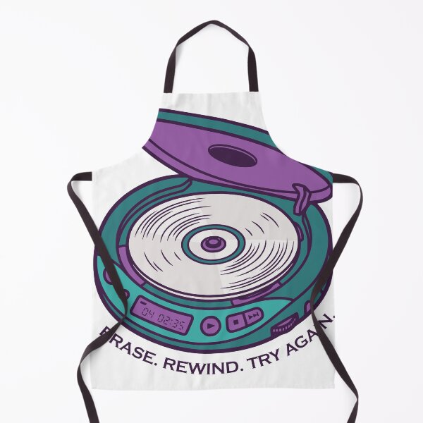 Item preview, Portable CD Player Motivational Quote For 90s Music Lovers designed and sold by roarsomethings.