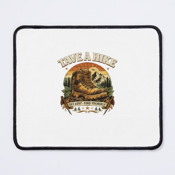 Item preview, Take a Hike Vintage Hiking Adventure Design designed and sold by lovepower.