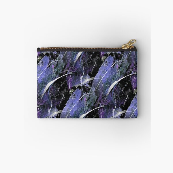 Item preview, Autumn Leaves Grunge Abstract in Purple designed and sold by Artistestella.