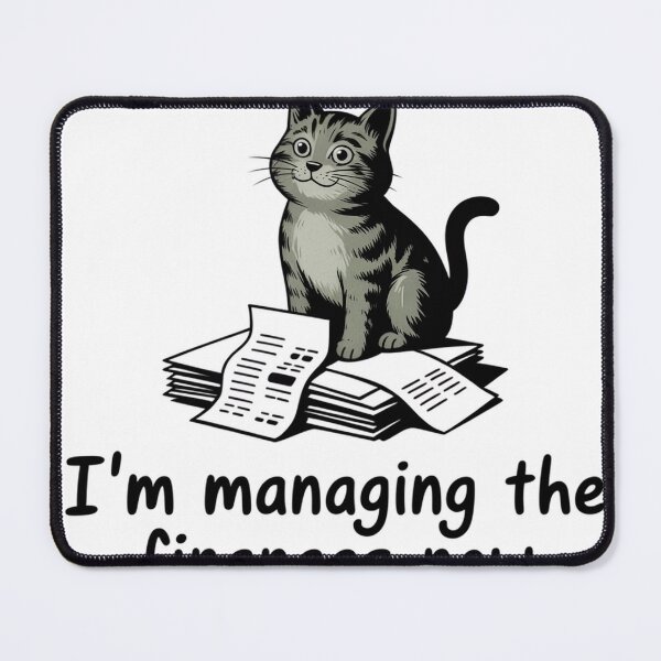 Item preview, The Financial Advisor Cat designed and sold by JebliDesign.
