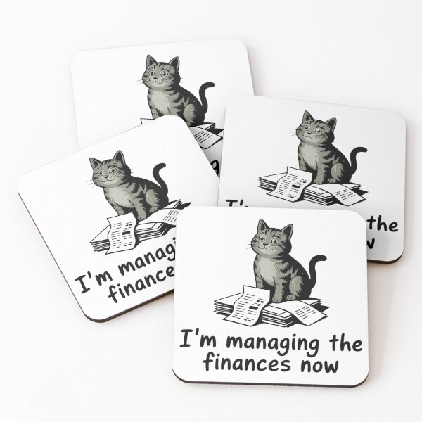 Item preview, The Financial Advisor Cat designed and sold by JebliDesign.