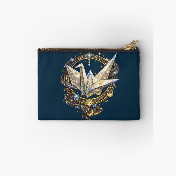 Item preview, Celestial Zodiac Origami Crane | Cosmic Paper Bird | Fantasy Astrology Art designed and sold by irfanshikh.