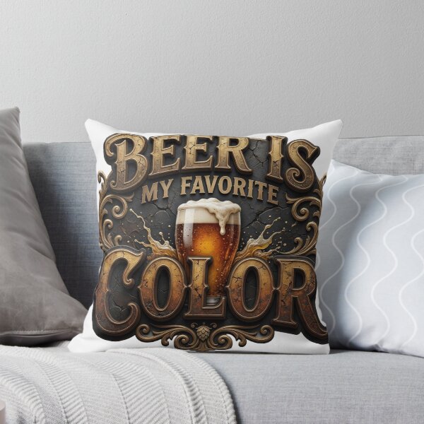 Item preview, Snappy BEER IS MY FAVORITE COLOR Print designed and sold by dazzlemakers.