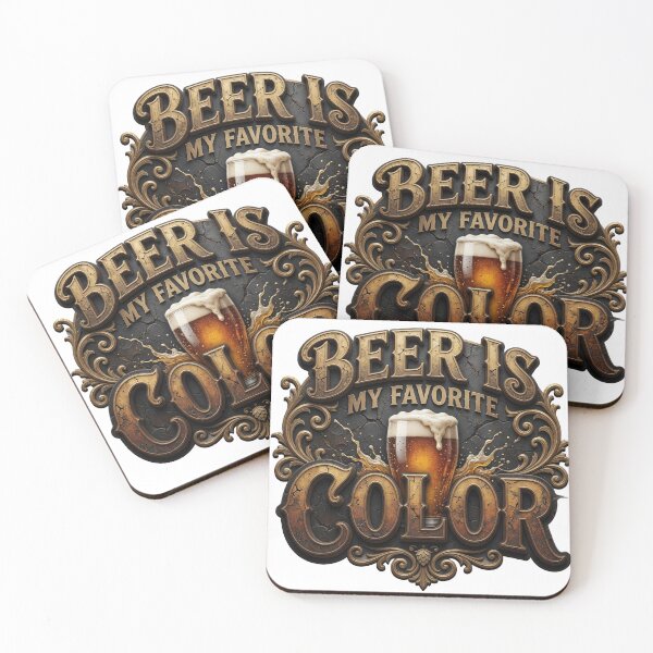 Item preview, Snappy BEER IS MY FAVORITE COLOR Print designed and sold by dazzlemakers.