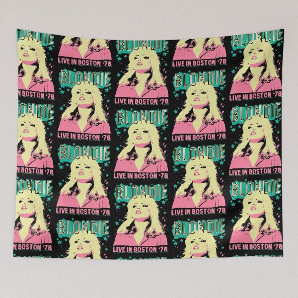 Item preview, Blondie Live In Boston 1978 Vintage Concert Poster designed and sold by SamirBeer96.