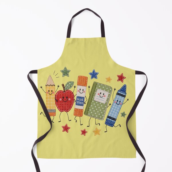 Item preview, Cute Faux Patch Back To School Happy School Supplies Graphic designed and sold by tarzbol.
