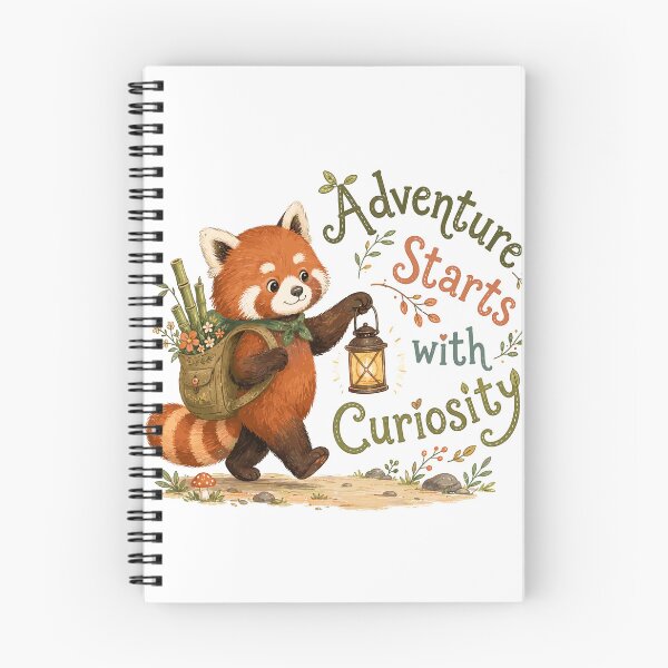 Item preview, Bamboo Explorer - Cute Red Panda designed and sold by bapupa.