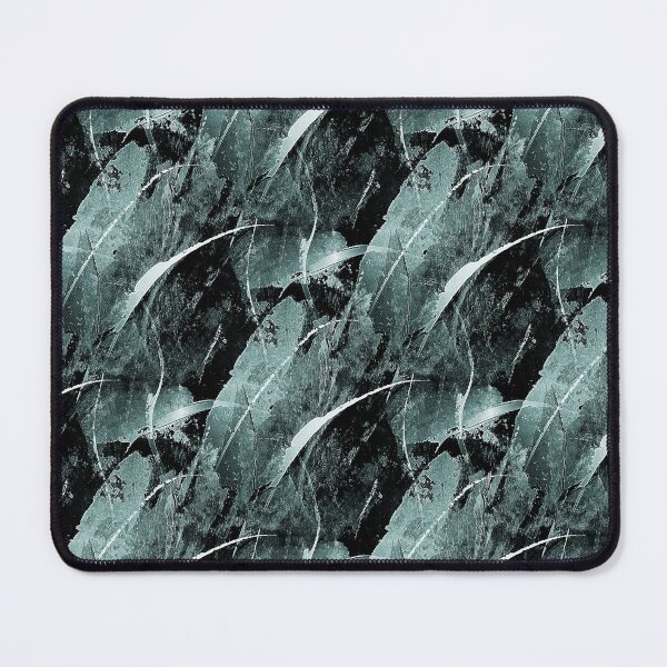 Item preview, Autumn Leaves Grunge Abstract in Teal designed and sold by Artistestella.