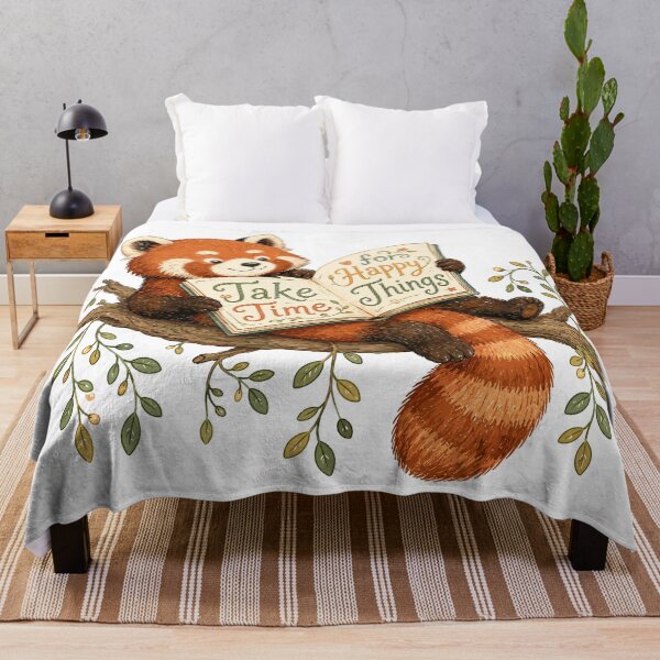 Item preview, Cozy Climber - Cute Red Panda designed and sold by bapupa.