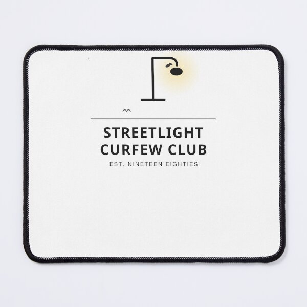 Item preview, Streetlight Curfew Club | Retro 80s & 90s Nostalgia designed and sold by RaisedDifferent.