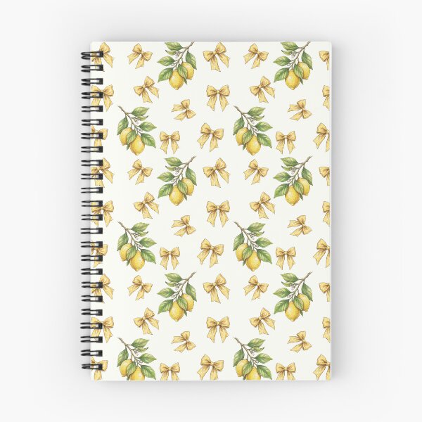 Item preview, Vintage lemon branches and yellow bows seamless pattern background designed and sold by ingapv.
