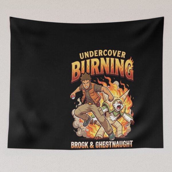 Item preview, Brock and Chest- Undercover Burning designed and sold by didiersoyer.