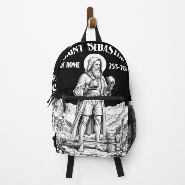 Item preview, Boxer Boxing Gym Pugilist Vintage Patron Saint Sebastian designed and sold by GrandeDuc.