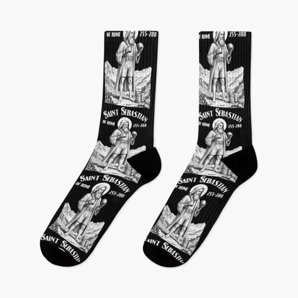 Item preview, Boxer Boxing Gym Pugilist Vintage Patron Saint Sebastian designed and sold by GrandeDuc.