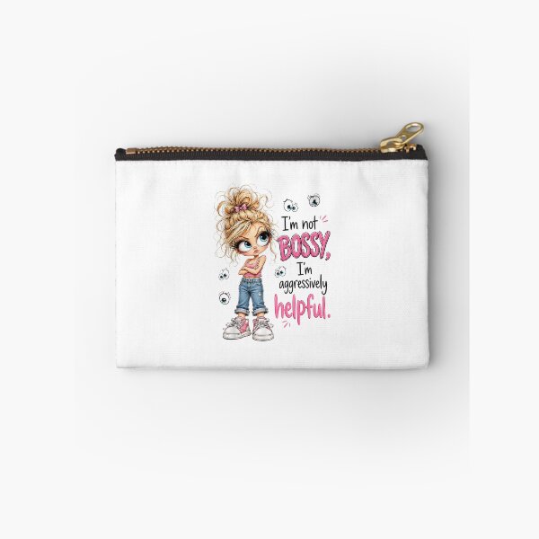 Item preview, I'm Not Bossy I'm Aggressively Helpful Funny Sarcastic Woman Retro designed and sold by abig-eiyana.