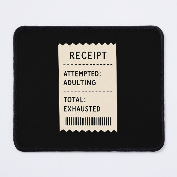 Item preview, Adulting Receipt designed and sold by PaperField.