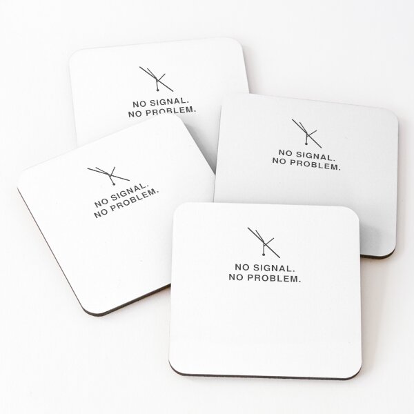Item preview, No Signal No Problem | Retro 80s & 90s Nostalgia  designed and sold by RaisedDifferent.