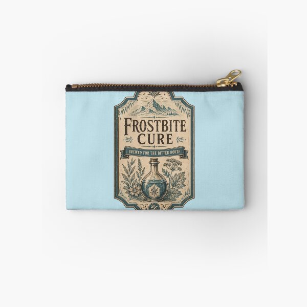 Item preview, Frostbite Cure Alchemy Bottle Label designed and sold by agearb.