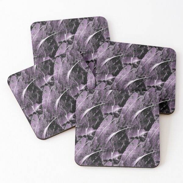 Item preview, Autumn Leaves Grunge Abstract in Mauve designed and sold by Artistestella.