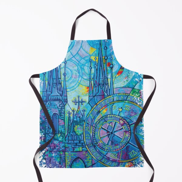 Item preview, Prague Gothic Architecture Stained Glass Abstract Geometry Art designed and sold by GunazaArt.