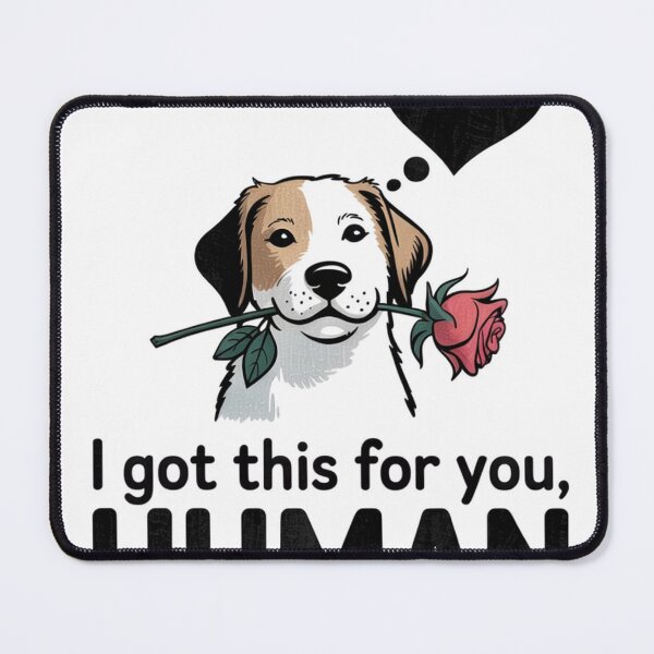 Item preview, The Romantic Dog designed and sold by JebliDesign.