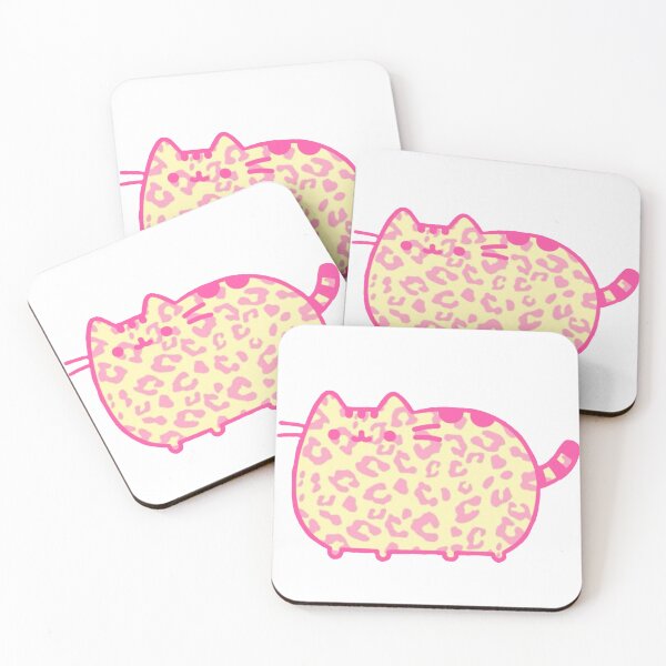 Item preview, Pink Leopard Pusheen designed and sold by Lexi DesignZ .