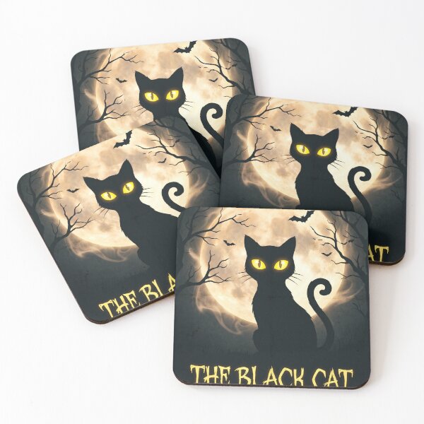 Item preview, Black cat designed and sold by BrainGrafic.