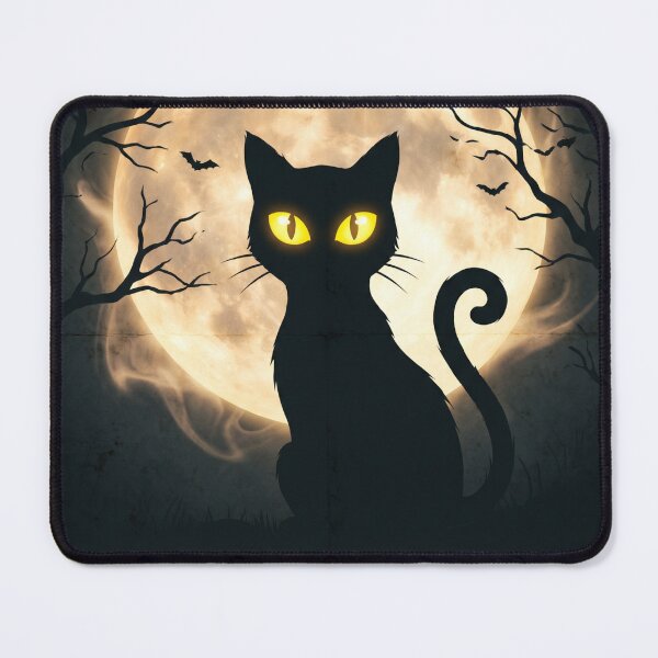 Item preview, Black cat designed and sold by BrainGrafic.