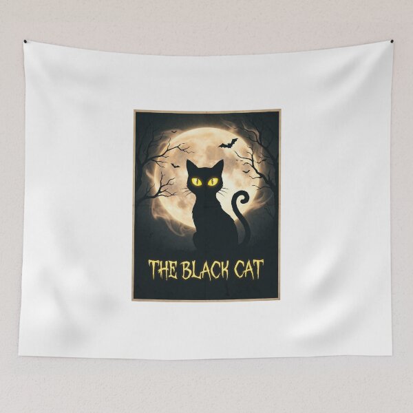 Item preview, Black cat designed and sold by BrainGrafic.