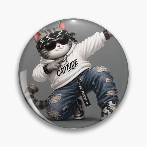 Item preview, Catrio Next Gen Gray Cat Final Showdown Move designed and sold by Mindworx21.