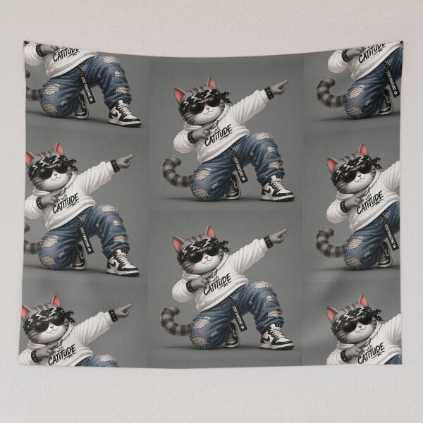 Item preview, Catrio Next Gen Gray Cat Final Showdown Move designed and sold by Mindworx21.