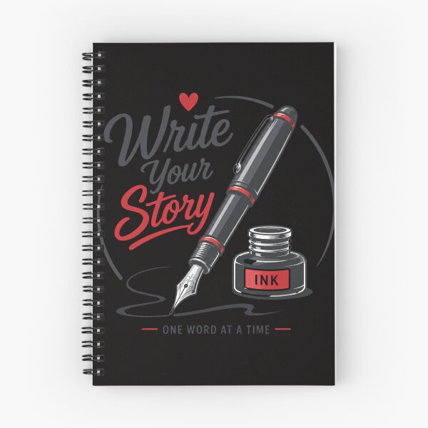 Item preview, Write Without Limits – Fountain Pen Graphic for Writers & Pen Lovers designed and sold by Tadeusz1.