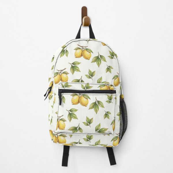 Item preview, Vintage lemon branches with leaves seamless pattern background designed and sold by ingapv.