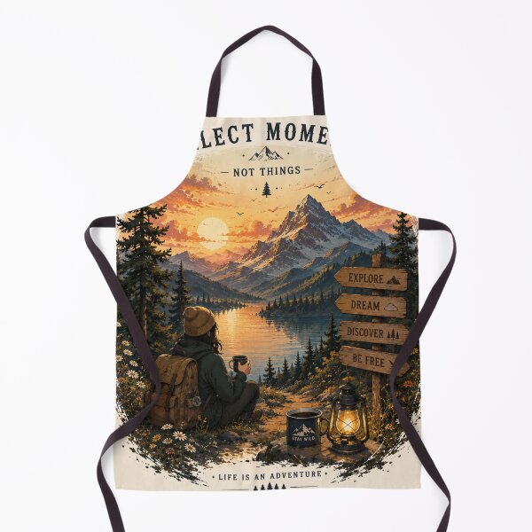 Item preview, Collect Moments Not Things Adventure Poster designed and sold by CartRex.