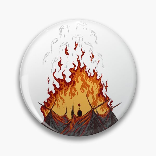 Item preview, burning camp sadness designed and sold by Khusnulhayat.