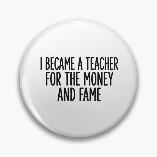 Item preview, Funny Teacher Quote Typography Sarcastic Educator Gift designed and sold by raedattia.