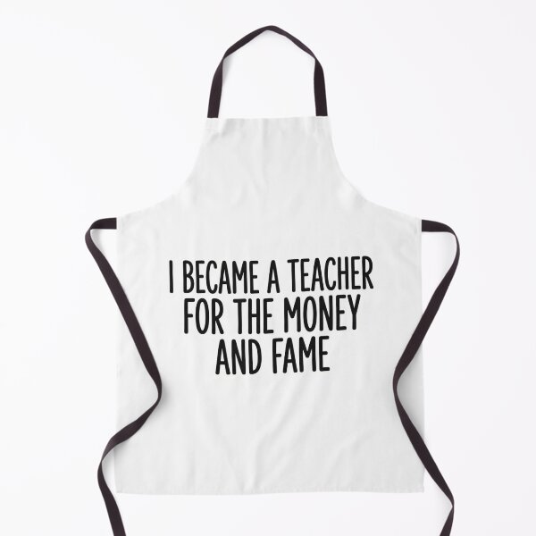 Item preview, Funny Teacher Quote Typography Sarcastic Educator Gift designed and sold by raedattia.