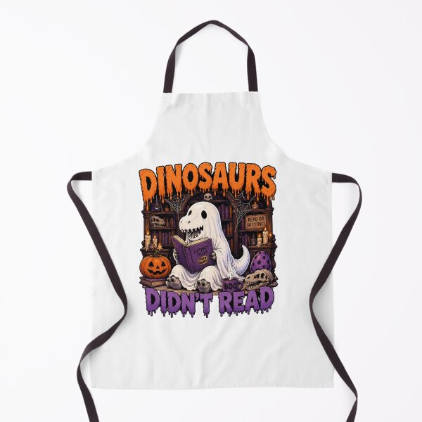 Item preview, Dinosaurs Didn't Read Halloween Ghost Dinosaur Bookish Spooky Shirt designed and sold by Yellowriversss.