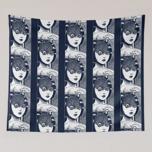Item preview, Manga Horror Creepy Spiral designed and sold by KayleiTugg.
