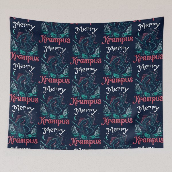 Item preview, Merry Krampus Holiday Monster designed and sold by KayleiTugg.