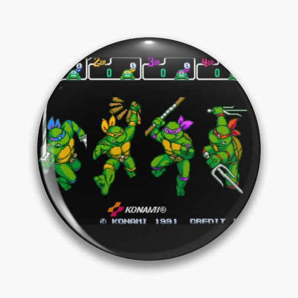 Aperçu de l'œuvre Jeu d'arcade rétro pixelisé 8 bits Ninja Heroes des années 90 créée et vendue par Arcade&Binge.